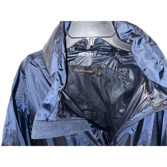 Dunbrooke Men's Windbreaker Rain Jacket Waterproof Sportsman Hooded Size Large - Picture 3 of 12